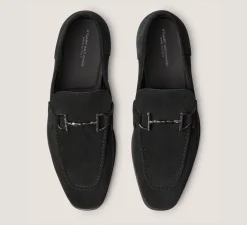 Stuart Weitzman MEN'S-CHANGE LOCATION Suede/Black