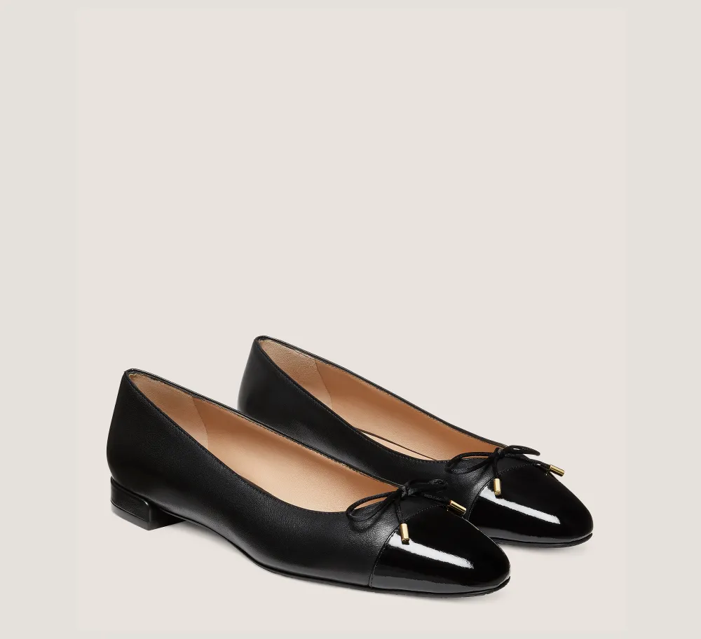 Stuart Weitzman The Work Essentials Edit|The Best Sellers Edit-CHANGE LOCATION Nappa leather & patent leather/Black