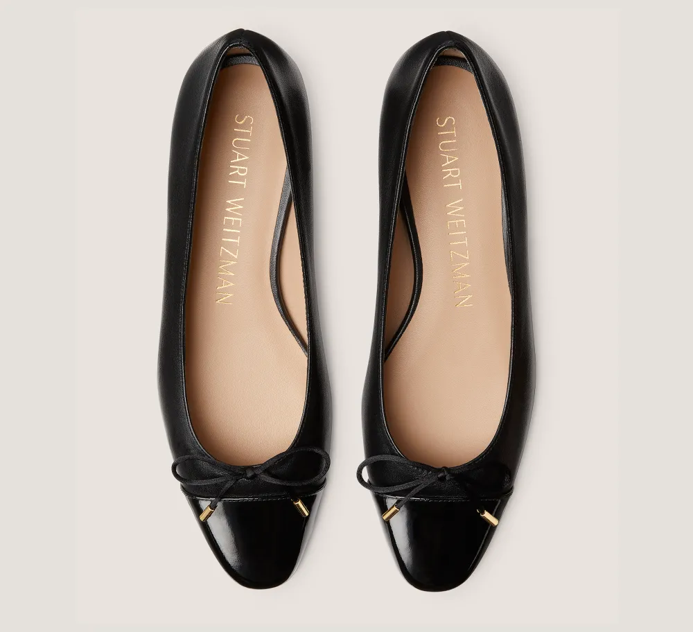 Stuart Weitzman The Work Essentials Edit|The Best Sellers Edit-CHANGE LOCATION Nappa leather & patent leather/Black