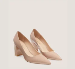 Stuart Weitzman The SW Exclusives Collection|Pumps & Heels-CHANGE LOCATION Patent leather/Fawn