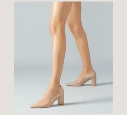 Stuart Weitzman The SW Exclusives Collection|Pumps & Heels-CHANGE LOCATION Patent leather/Fawn