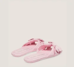 Stuart Weitzman Flat & Low Heel Sandals|The SW Extended Sizes Collection-CHANGE LOCATION Woven linen/Ballet