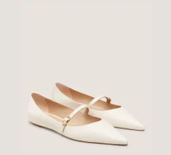 Stuart Weitzman The Bridal Collection|The Best Sellers Edit-CHANGE LOCATION Lacquered Nappa Leather/Seashell