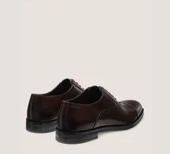 Stuart Weitzman MEN'S-CHANGE LOCATION Brushed Leather/Dark Brown