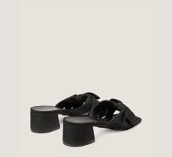 Stuart Weitzman Mid Heel Sandals|Trending: Block Heels-CHANGE LOCATION Vintage denim/Black