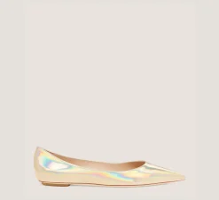 Stuart Weitzman The Work Essentials Edit|The Best Sellers Edit-CHANGE LOCATION Iridescent patent leather/Platino Gold