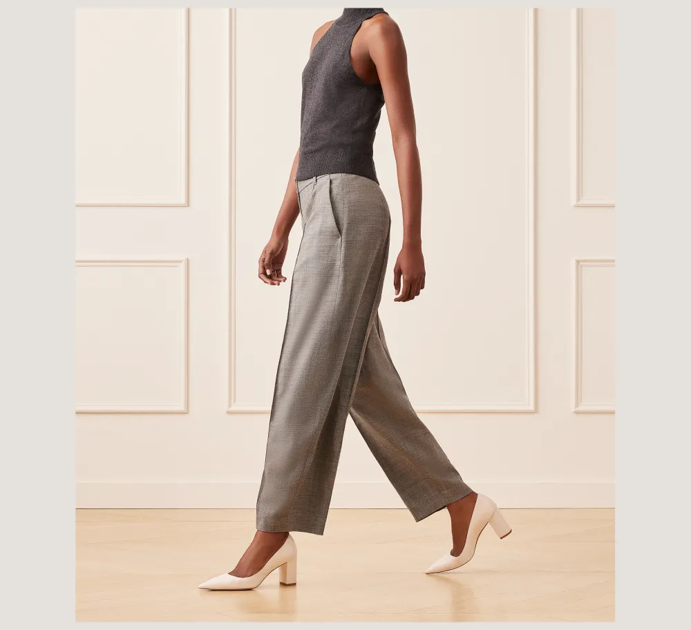 Stuart Weitzman The SW Extended Sizes Collection|Pumps & Heels-CHANGE LOCATION Lacquered Nappa Leather/Seashell