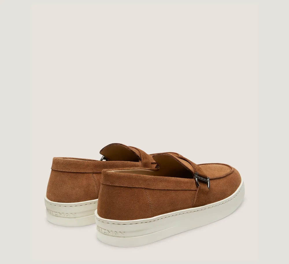Stuart Weitzman MEN'S-CHANGE LOCATION Suede/Tan