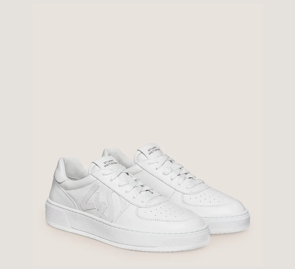 Stuart Weitzman Sneakers|The SW Exclusives Collection-CHANGE LOCATION Calf leather/White