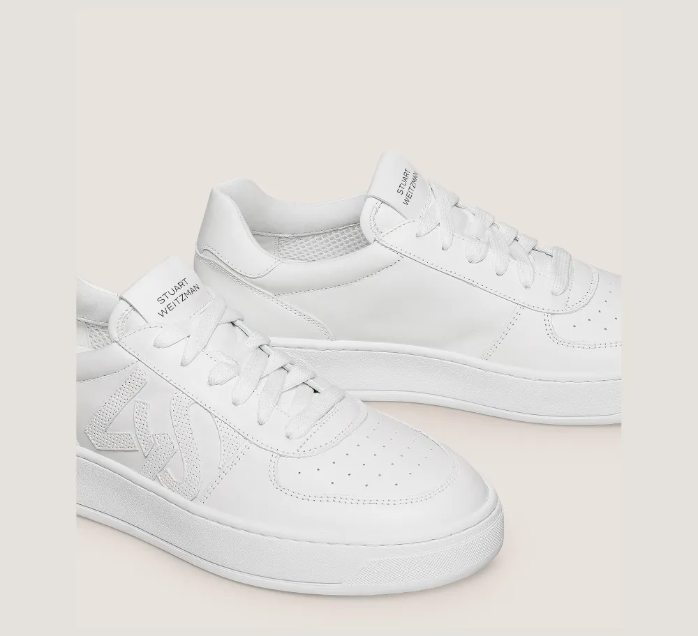 Stuart Weitzman Sneakers|The SW Exclusives Collection-CHANGE LOCATION Calf leather/White