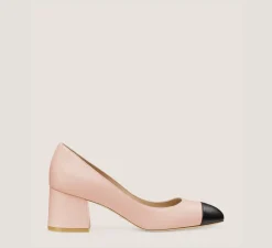 Stuart Weitzman The SW Extended Sizes Collection|Pumps & Heels-CHANGE LOCATION Lacquered Nappa Leather/Dolce & black