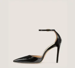 Stuart Weitzman The SW Extended Sizes Collection|Pumps & Heels-CHANGE LOCATION Patent leather/Black