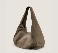 Stuart Weitzman HANDBAGS-CHANGE LOCATION Textured Suede/Charcoal