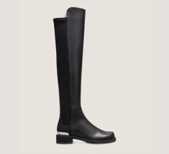 Stuart Weitzman Boots & Booties|BOOTS&BOOTIES-CHANGE LOCATION Calf Leather/Black