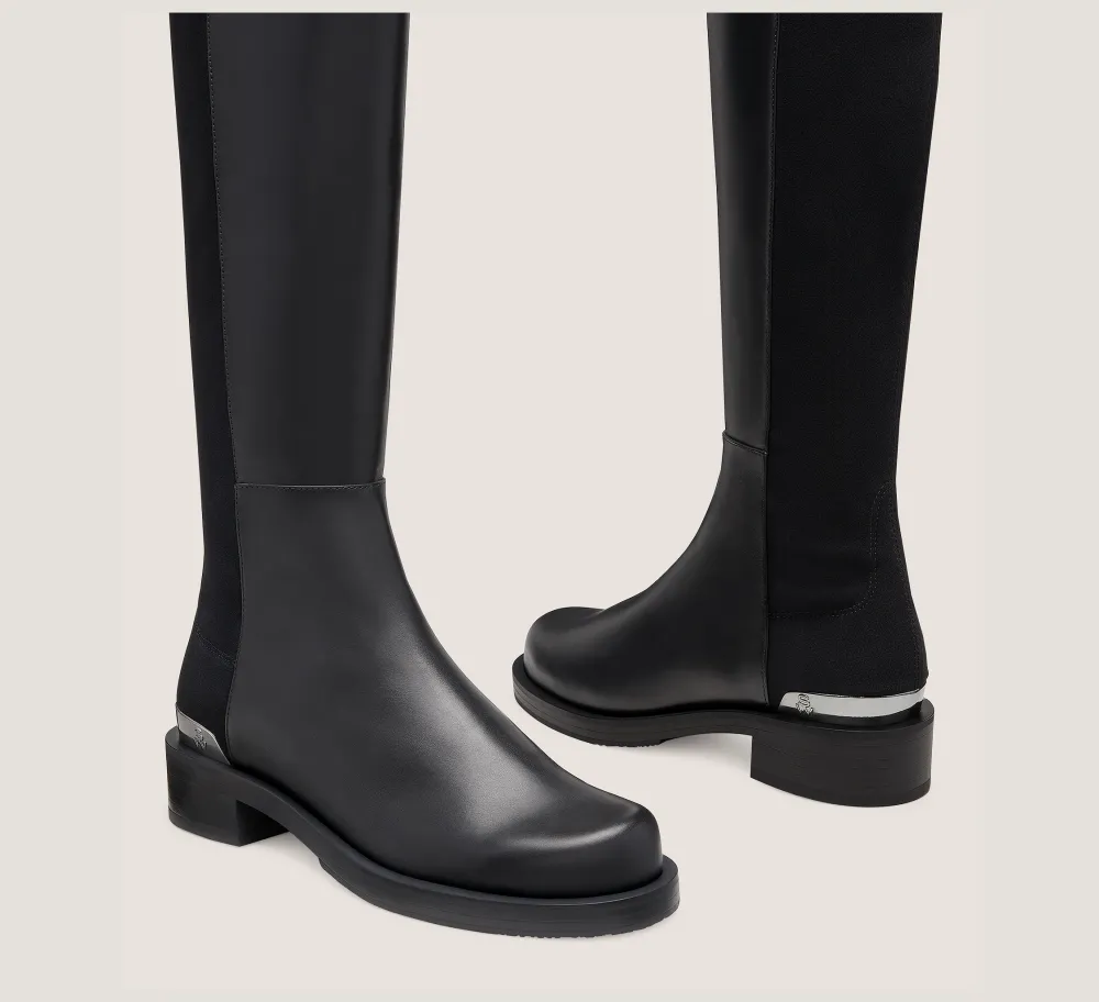 Stuart Weitzman Boots & Booties|BOOTS&BOOTIES-CHANGE LOCATION Calf Leather/Black