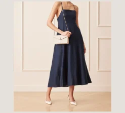 Stuart Weitzman HANDBAGS|The SW Exclusives Collection-CHANGE LOCATION Smooth Leather/Oat