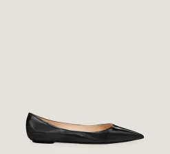 Stuart Weitzman The Work Essentials Edit|Flats & Loafers-CHANGE LOCATION Iridescent patent leather/Black