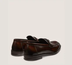 Stuart Weitzman MEN'S-CHANGE LOCATION Brushed Leather/Cognac
