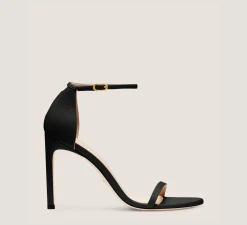 Stuart Weitzman The SW Icons Collection|The Nudist Collection-CHANGE LOCATION Smooth Leather/Black