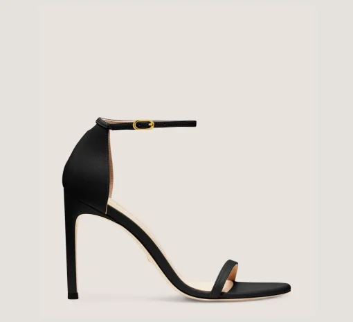 Stuart Weitzman The SW Icons Collection|The Nudist Collection-CHANGE LOCATION Smooth Leather/Black