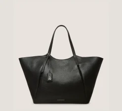 Stuart Weitzman HANDBAGS-CHANGE LOCATION Textured leather/Black
