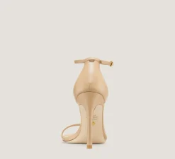 Stuart Weitzman The SW Icons Collection|The Nudist Collection-CHANGE LOCATION Smooth Leather/Adobe Beige