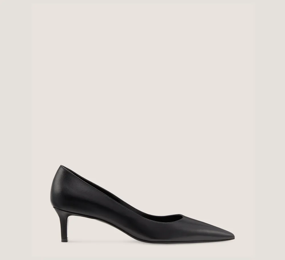 Stuart Weitzman Pumps & Heels|The SW Icons Collection-CHANGE LOCATION Smooth Leather/Black