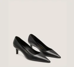 Stuart Weitzman Pumps & Heels|The SW Icons Collection-CHANGE LOCATION Smooth Leather/Black