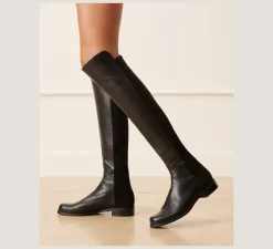 Stuart Weitzman The SW Extended Sizes Collection|Boots & Booties-CHANGE LOCATION Calf Leather/Black