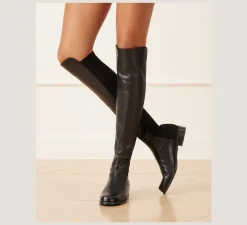 Stuart Weitzman The SW Extended Sizes Collection|Boots & Booties-CHANGE LOCATION Calf Leather/Black