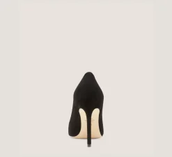 Stuart Weitzman The SW Extended Sizes Collection|Pumps & Heels-CHANGE LOCATION Suede/Black