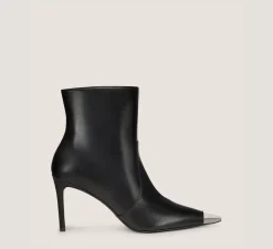 Stuart Weitzman The SW Exclusives Collection|The SW Extended Sizes Collection-CHANGE LOCATION Black & Brushed Gunmetal