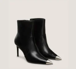 Stuart Weitzman The SW Exclusives Collection|The SW Extended Sizes Collection-CHANGE LOCATION Black & Brushed Gunmetal