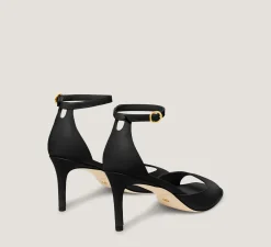 Stuart Weitzman The SW Exclusives Collection|The Nudist Collection-CHANGE LOCATION Smooth Leather/Black