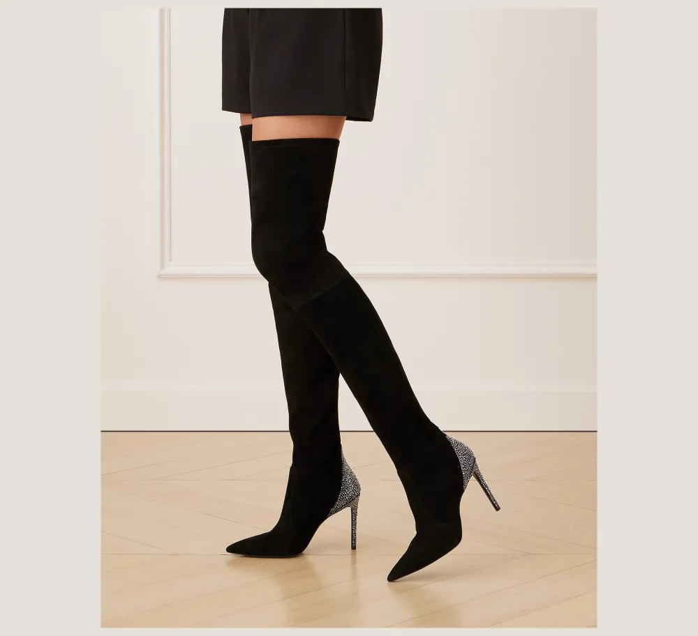 Stuart Weitzman The SW Exclusives Collection|The Occasion Edit-CHANGE LOCATION Black & Graphite