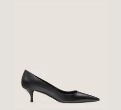 Stuart Weitzman The Occasion Edit|The SW Extended Sizes Collection-CHANGE LOCATION Smooth Leather/Black