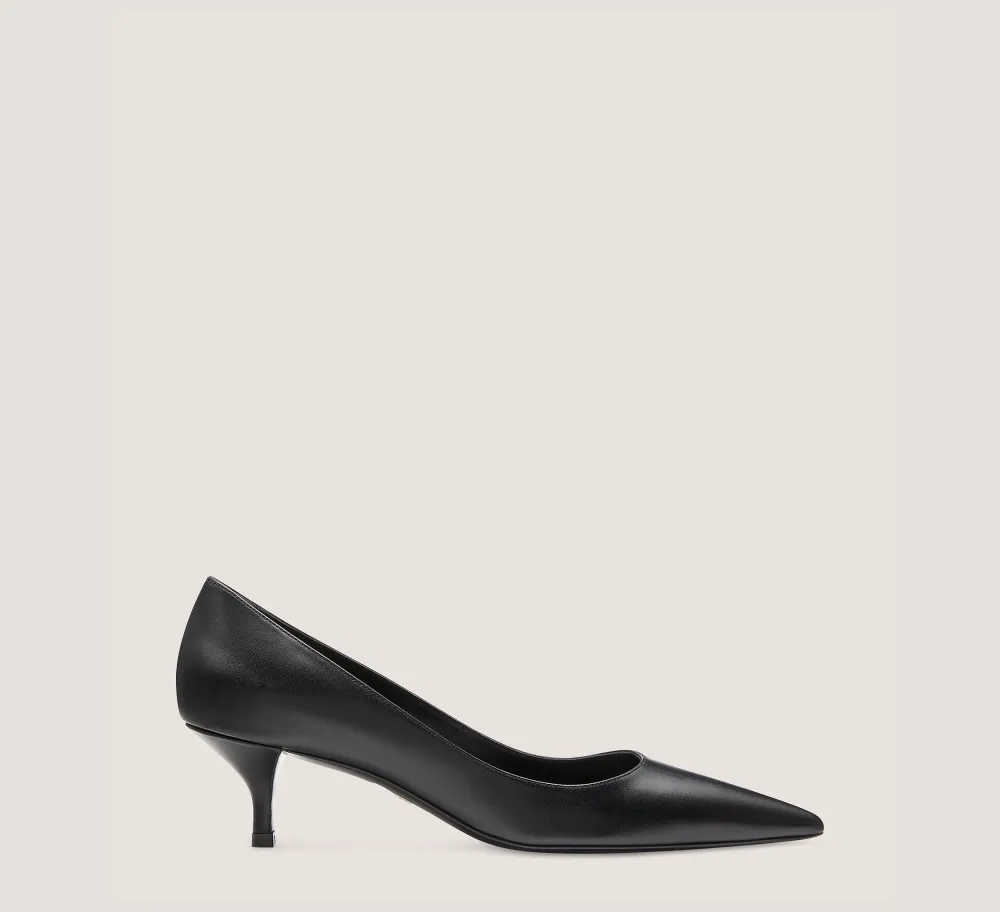 Stuart Weitzman The Occasion Edit|The SW Extended Sizes Collection-CHANGE LOCATION Smooth Leather/Black
