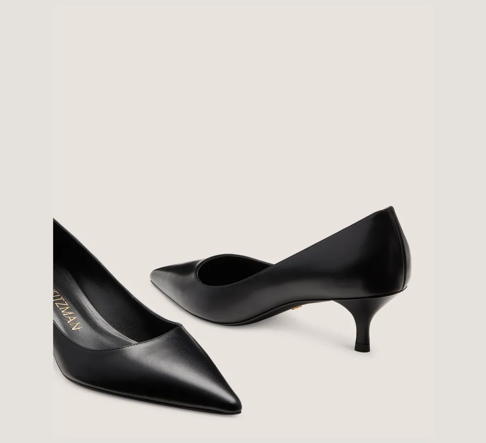 Stuart Weitzman The Occasion Edit|The SW Extended Sizes Collection-CHANGE LOCATION Smooth Leather/Black