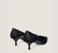 Stuart Weitzman The Occasion Edit|The SW Extended Sizes Collection-CHANGE LOCATION Smooth Leather/Black