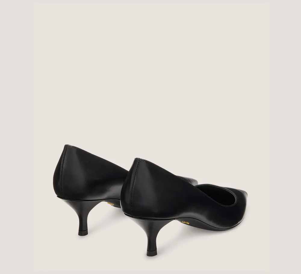 Stuart Weitzman The Occasion Edit|The SW Extended Sizes Collection-CHANGE LOCATION Smooth Leather/Black