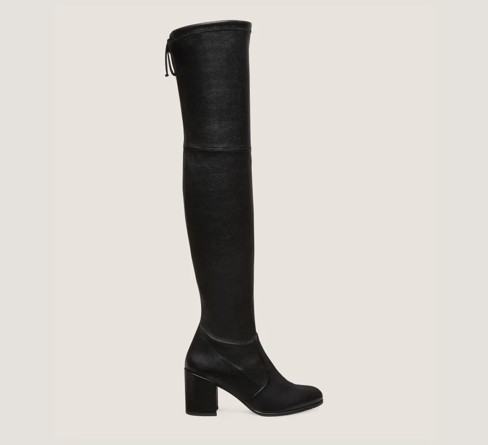 Stuart Weitzman Boots & Booties|BOOTS&BOOTIES-CHANGE LOCATION Stretch Nappa Leather/Black