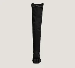 Stuart Weitzman The SW Extended Sizes Collection|Boots & Booties-CHANGE LOCATION Suede/Black