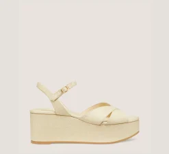 Stuart Weitzman Flat & Low Heel Sandals|Wedges & Espadrilles-CHANGE LOCATION Woven Linen/Natural