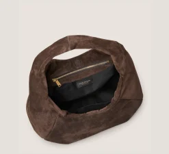 Stuart Weitzman HANDBAGS-CHANGE LOCATION Textured Suede/Hickory