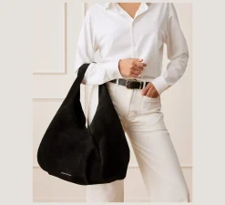 Stuart Weitzman HANDBAGS-CHANGE LOCATION Textured Suede/Hickory