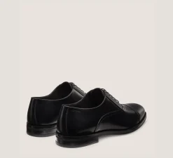 Stuart Weitzman MEN'S-CHANGE LOCATION Brushed Leather/Black