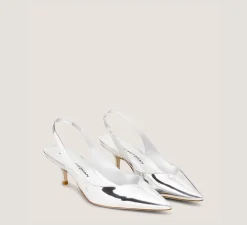 Stuart Weitzman The SW Exclusives Collection|The Occasion Edit-CHANGE LOCATION Specchio leather/Silver