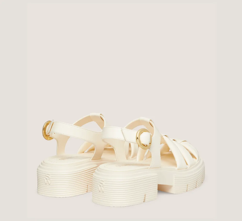 Stuart Weitzman Flat & Low Heel Sandals|The Best Sellers Edit-CHANGE LOCATION Seashell Tonal