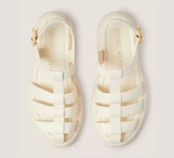 Stuart Weitzman Flat & Low Heel Sandals|The Best Sellers Edit-CHANGE LOCATION Seashell Tonal