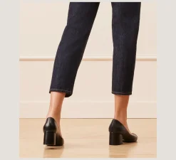 Stuart Weitzman The SW Extended Sizes Collection|Pumps & Heels-CHANGE LOCATION Nappa leather & patent/Black